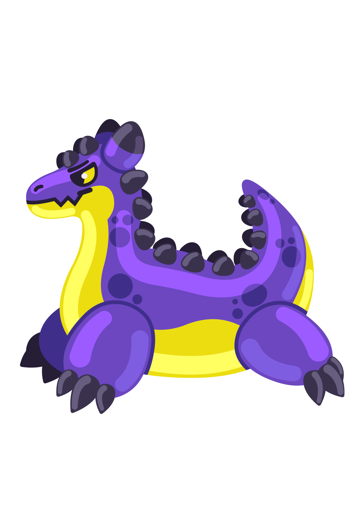Nessie the inflatable loch ness monster